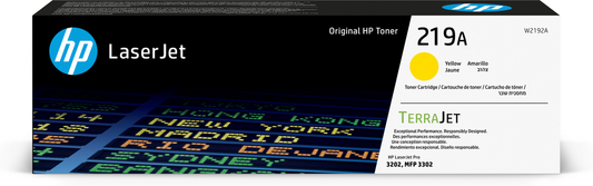 HP Toner 219A / W2192A Gelb Seitenleistung ca. 1.200 Seiten