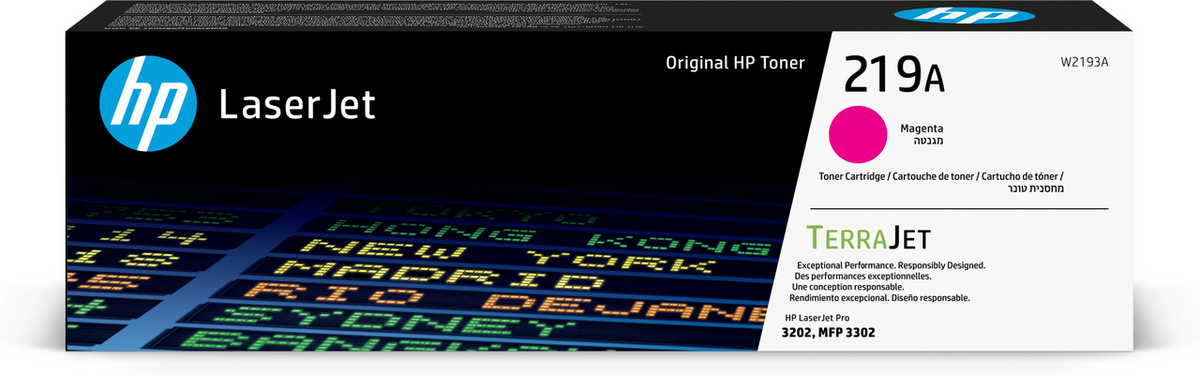 HP Toner 219A / W2193A Magenta Seitenleistung ca. 1.200 Seiten