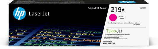 HP Toner 219A / W2193A Magenta Seitenleistung ca. 1.200 Seiten